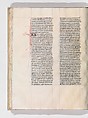 De architectura, Marcus Pollio Vitruvius (Roman, active late 1st century BCE), Manuscript; brownish black ink and red and blue pigments on vellum