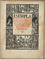 Esemplario di Lauori..., title page (recto), Giovanni Andrea Vavassore (Italian, active Venice 1530–1573)  , Venice, Woodcut