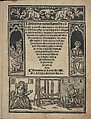 Libbretto nouellamete composto per maestro Domenico da Sera...lauorare di ogni sorte di punti, Domenico da Sera (French, active Italy, 16th century)  , Lyon, Woodcut