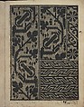 Libbretto nouellamete composto per maestro Domenico da Sera...lauorare di ogni sorte di punti, Domenico da Sera (French, active Italy, 16th century)  , Lyon, Woodcut