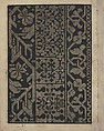 Libbretto nouellamete composto per maestro Domenico da Sera...lauorare di ogni sorte di punti, Domenico da Sera (French, active Italy, 16th century)  , Lyon, Woodcut
