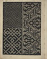 Libbretto nouellamete composto per maestro Domenico da Sera...lauorare di ogni sorte di punti, Domenico da Sera (French, active Italy, 16th century)  , Lyon, Woodcut