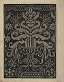 Libbretto nouellamete composto per maestro Domenico da Sera...lauorare di ogni sorte di punti, Domenico da Sera (French, active Italy, 16th century)  , Lyon, Woodcut