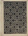 Libbretto nouellamete composto per maestro Domenico da Sera...lauorare di ogni sorte di punti, Domenico da Sera (French, active Italy, 16th century)  , Lyon, Woodcut