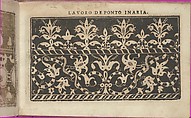 Studio delle virtuose Dame, Isabella Catanea Parasole (Italian, ca. 1565/70–ca. 1625), Woodcut