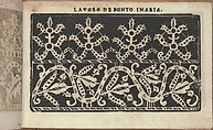 Studio delle virtuose Dame, Isabella Catanea Parasole (Italian, ca. 1565/70–ca. 1625), Woodcut