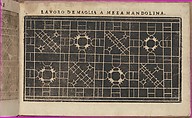 Studio delle virtuose Dame, Isabella Catanea Parasole (Italian, ca. 1565/70–ca. 1625), Woodcut