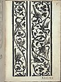 Libro quarto. De rechami per elquale se impara in diuersi modi lordine e il modo de recamare...Opera noua, Alessandro Paganino (Italian, active Salò, Toscolano and Venice, 1511–38), Woodcut