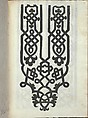 Libro quarto. De rechami per elquale se impara in diuersi modi lordine e il modo de recamare...Opera noua, Alessandro Paganino (Italian, active Salò, Toscolano and Venice, 1511–38), Woodcut
