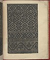 Ce est ung tractat de la noble art de leguille ascavoir ouvraiges de spaigne..., Willem Vosterman (Netherlandish, active Antwerp), Woodcut