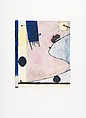 Untitled, Tyler 11.10.85 (HC 7.28.90), Frank Lobdell American, Lithograph