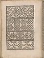 New Modelbüch allen Nägerin u. Sydenstickern, Hans Hoffman (German, active Strasbourg, 1556), Woodcut