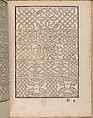 New Modelbüch allen Nägerin u. Sydenstickern, Hans Hoffman (German, active Strasbourg, 1556), Woodcut