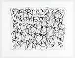 Cold Mountain Series, Zen Study 5 (Early State), Brice Marden (American, born Bronxville, New York, 1938–2023 Tivoli, New York), Etching with sugarlift aquatint