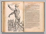 De humani corporis fabrica (Of the Structure of the Human Body), Andreas Vesalius (Flemish, Brussels 1514–1564 Zakynthos, Greece), Woodcut