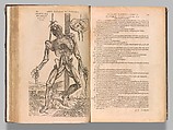 De humani corporis fabrica (Of the Structure of the Human Body), Andreas Vesalius (Flemish, Brussels 1514–1564 Zakynthos, Greece), Woodcut