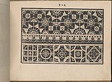 Prima Parte de' Fiori, e Disegni di varie sorti di Ricami Moderni, Giovanni Battista Ciotti (Italian, born Siena, ca. 1560), Woodcut