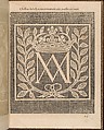La Pratique de l'Aiguille, Matthias Mignerak, Engraving, woodcut