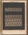 La Pratique de l'Aiguille, Matthias Mignerak, Engraving, woodcut