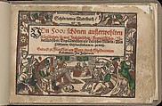 Schön newes Modelbuch, Sigismundus Latomus (German, active 1599–ca. 1627)  , Frankfurt am Main, Woodcut