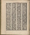 Giardineto novo di punti tagliati et gropposi per exercitio & ornamento delle donne (Venice 1554), Matteo Pagano (Italian, 1515–1588), Woodcut