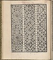 Giardineto novo di punti tagliati et gropposi per exercitio & ornamento delle donne (Venice 1554), Matteo Pagano (Italian, 1515–1588), Woodcut
