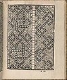 Giardineto novo di punti tagliati et gropposi per exercitio & ornamento delle donne (Venice 1554), page 6 (verso), Matteo Pagano (Italian, 1515–1588), Woodcut