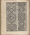 Giardineto novo di punti tagliati et gropposi per exercitio & ornamento delle donne (Venice 1554), page 7 (recto), Matteo Pagano (Italian, 1515–1588), Woodcut