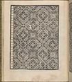 Giardineto novo di punti tagliati et gropposi per exercitio & ornamento delle donne (Venice 1554), Matteo Pagano (Italian, 1515–1588), Woodcut