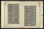 Opera Nova Universali intitulata Corona di racammi, Giovanni Andrea Vavassore (Italian, active Venice 1530–1573)  , Venice, Woodcut