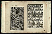 Opera Nova Universali intitulata Corona di racammi, Giovanni Andrea Vavassore (Italian, active Venice 1530–1573)  , Venice, Woodcut