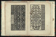 Opera Nova Universali intitulata Corona di racammi, Giovanni Andrea Vavassore (Italian, active Venice 1530–1573)  , Venice, Woodcut