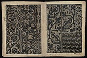 Libbretto nouellamete composto per maestro Domenico da Sera...lauorare di ogni sorte di punti, Domenico da Sera (French, active Italy, 16th century)  , Lyon, Woodcut
