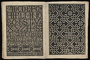 Libbretto nouellamete composto per maestro Domenico da Sera...lauorare di ogni sorte di punti, Domenico da Sera (French, active Italy, 16th century)  , Lyon, Woodcut