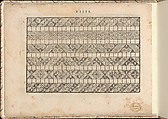 La vera perfettione del disegno di varie sorti di recami, Giovanni Ostaus (Italian, active Venice ca. 1554–91)  , Venice, Woodcut