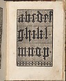 Ein new getruckt model Büchli..., Johann Schönsperger the Younger (German, active 1510–30), Book printed in woodcut