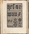 Ein new getruckt model Büchli..., Johann Schönsperger the Younger (German, active 1510–30), Book printed in woodcut