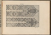 La Vera Perfettione del Disegno di varie sorti di recami, Giovanni Ostaus (Italian, active Venice ca. 1554–91)  , Venice, Woodcut