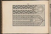 La Vera Perfettione del Disegno di varie sorti di recami, Giovanni Ostaus (Italian, active Venice ca. 1554–91)  , Venice, Woodcut