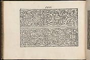 La Vera Perfettione del Disegno di varie sorti di recami, Giovanni Ostaus (Italian, active Venice ca. 1554–91)  , Venice, Woodcut
