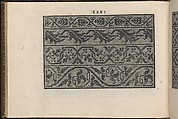 La Vera Perfettione del Disegno di varie sorti di recami, Giovanni Ostaus (Italian, active Venice ca. 1554–91)  , Venice, Woodcut