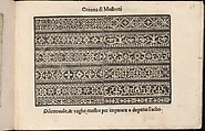 Corona delle Nobile et Virtuose Donne, Libro Terzo, Cesare Vecellio (Italian, Pieve di Cadore 1521–1601 Venice)  , Venice, Woodcut