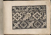 Fiori di Ricami Nuovamente Posti in Luce, Matteo Florimi (Italian, active Siena, ca. 1581–died 1613), Woodcut