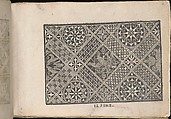 Fiori di Ricami Nuovamente Posti in Luce, Matteo Florimi (Italian, active Siena, ca. 1581–died 1613), Woodcut