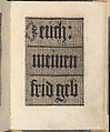 Ein ney Furmbüchlein, Johann Schönsperger the Younger (German, active 1510–30), Woodcut