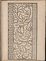 Ein new Modelbuch..., page 2 (recto), Johann Schönsperger the Younger (German, active 1510–30), Woodcut