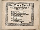 Schön Neues Modelbuch, Johann Sibmacher (German, active 1590–1611), Etching