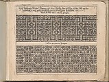 Schön Neues Modelbuch, Johann Sibmacher (German, active 1590–1611), Etching