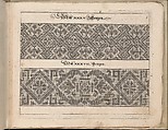 Schön Neues Modelbuch, Johann Sibmacher (German, active 1590–1611), Etching