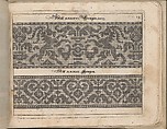 Schön Neues Modelbuch, Johann Sibmacher (German, active 1590–1611), Etching